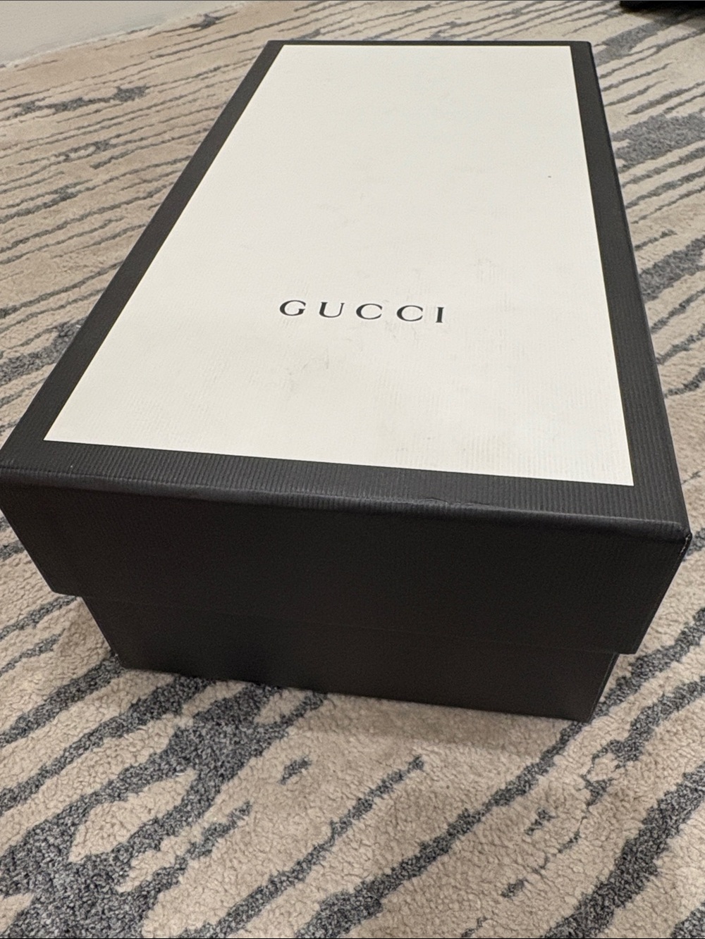 Gucci Sylvie Horsebit Slingback Pump Mule Black Web Stripe Mid Heel - Picture 15 of 15